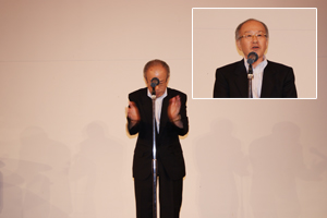 西尾駿伸先輩一本締め