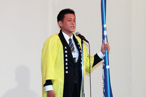 佐竹次年度幹事(45回生)挨拶