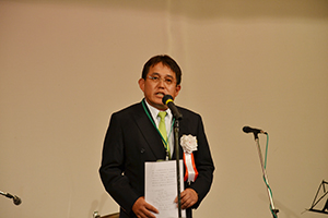 谷川武光 同窓会長挨拶