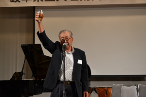 北村先輩 乾杯