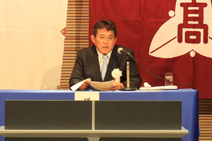 今年度事業を谷川会長より説明