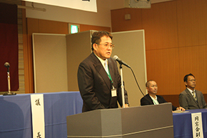谷川武光会長挨拶