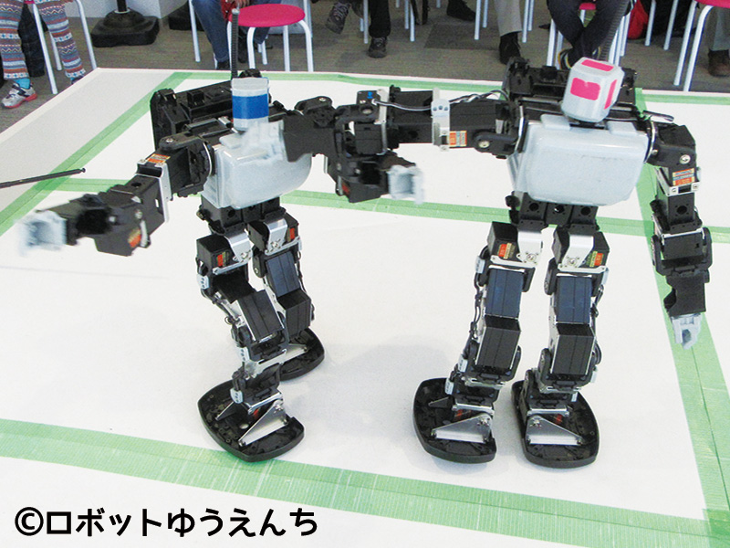 ロボット操作体験の写真